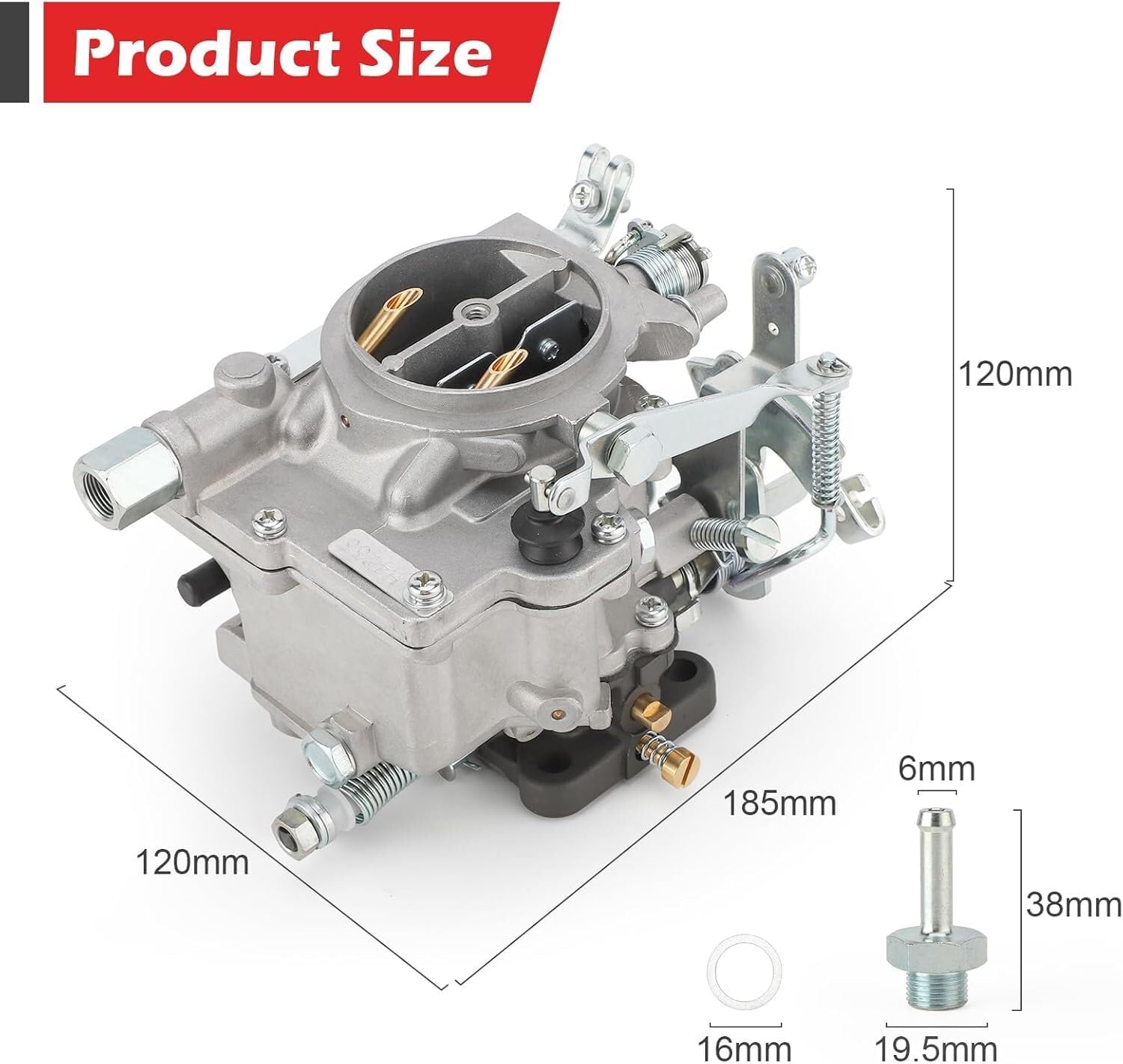 ya 2 8.15 2 Barrel Carburetor for 1974-1981 for Toyota for Corolla 3K 4K Starlet NO.21100-24035