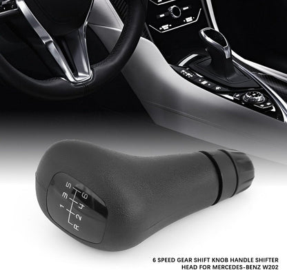ya 4 8.24 baidi Hot Auto 6 Speed Gear Shift Knob Handle Shifter for W202