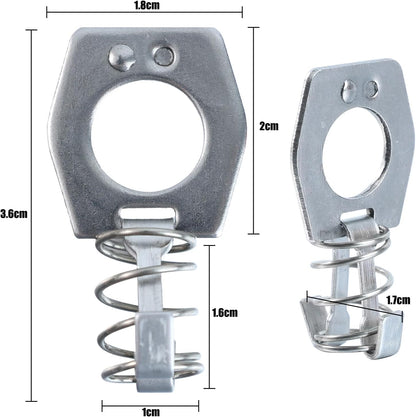 ya 10 9.16 baidi 4X RV Camper Door Latch Lock Fastener Trailer Water Heater Cover Cam Set Durable