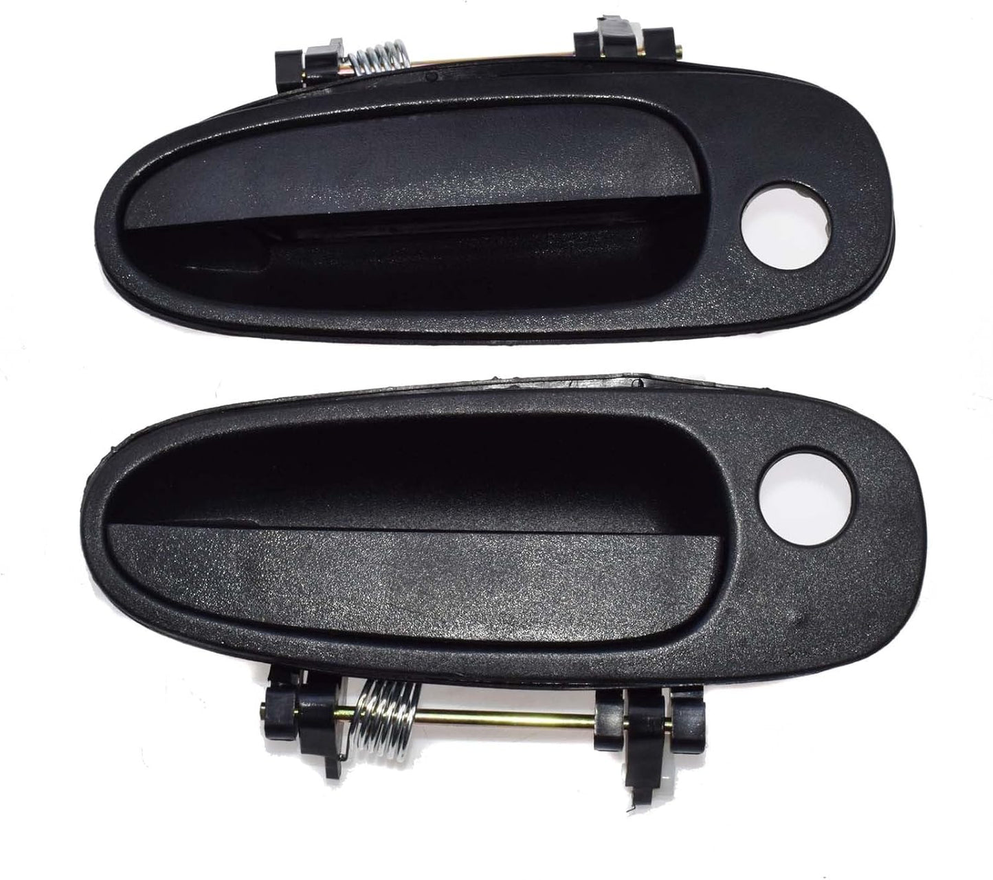 ya 5 8.10 Suitable for Toyota for Corolla 93-97 Exterior Door Handle Left and Right Black 2 Pieces