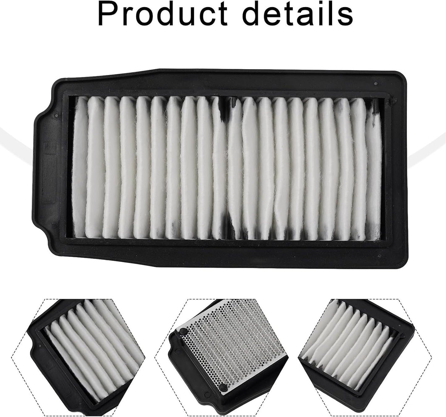 ya 5 8.10 Air Filter for for Suzuki GW250 Inazuma 250 12-17 GSX-R250 L3 2013 13780-48H00-000