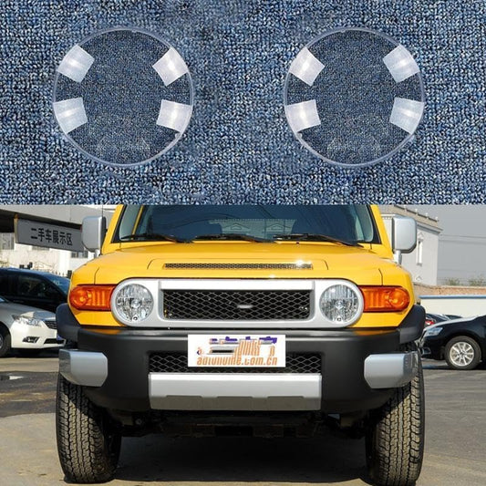 ya 4 8.14 for Toyota FJ Cruiser 2007-2013 20 21 LH+RH Side Light Lens Cover + Glue 2 pcs 