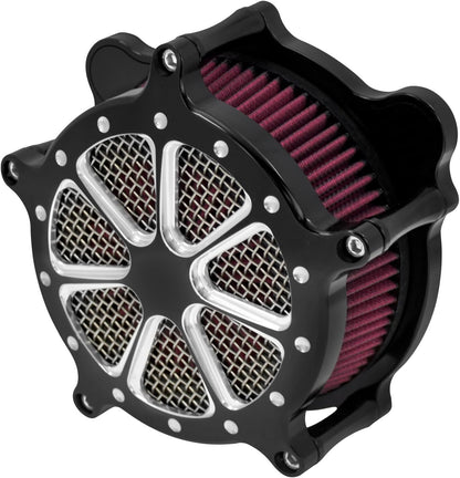 ya 5 8.10 Black Air Cleaner Filter Red Intake for Harley Softail Breakout Fat Boy 00-2015