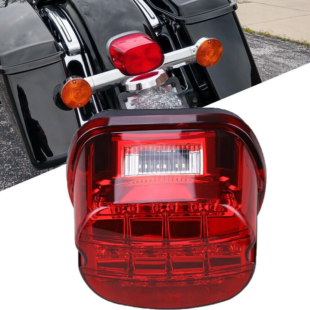 ya 10 9.16 zhengce For Harley Touring Road King Dyna Glide Softail Sporster LED Tail Lights Br