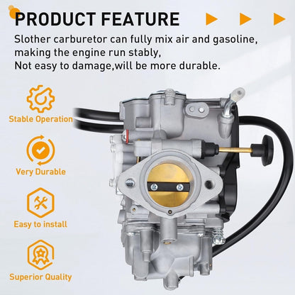 ya 2 8.15 YFM350 Carburetor for Yamaha Warrior 350 Big Bear 350 MOTO-4 350 YFM350 YFM350F