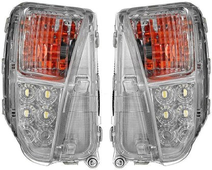 ya 10 9.16 zhengce Pair LED Front Fog Lamp Indicator Fit for Toyota Prius 2012 2013 2014 2015