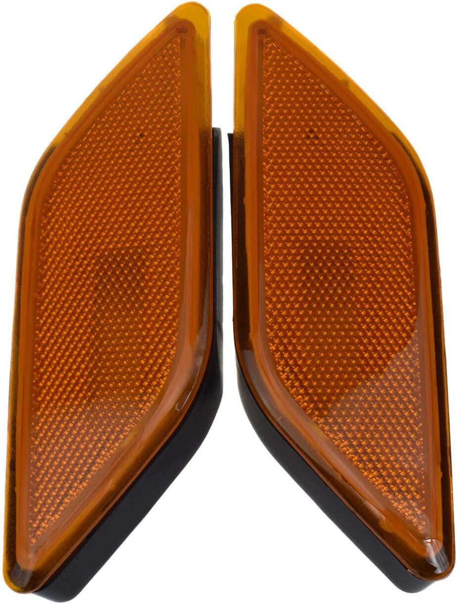 ya 4 8.14 Front Driver and Passenger Side Marker Lights for Mercedes W212 E300 E350 E63 AMG 