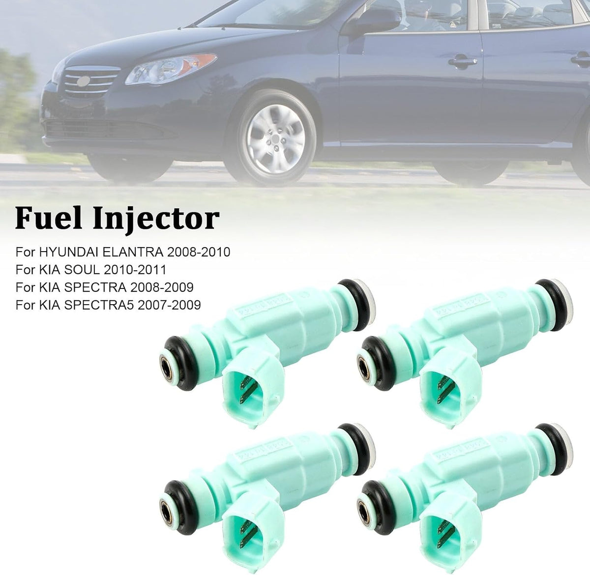 ya 14 9.20 zhengce 4PCS Fuel Injector 35310-23800 for Hyundai for Elantra 2008-2010 for Kia S-1