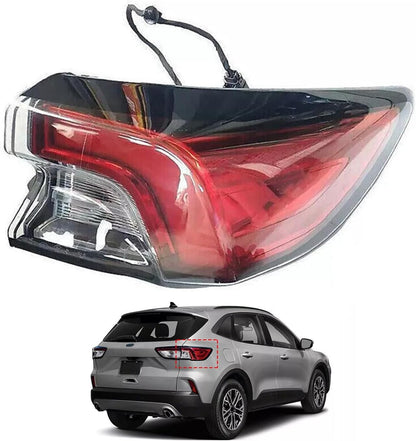 ya 7 8.24 baidi Right Outside Tail Light Turn Signal Brake Rear Lamp for Ford Escape 2020 2021zG