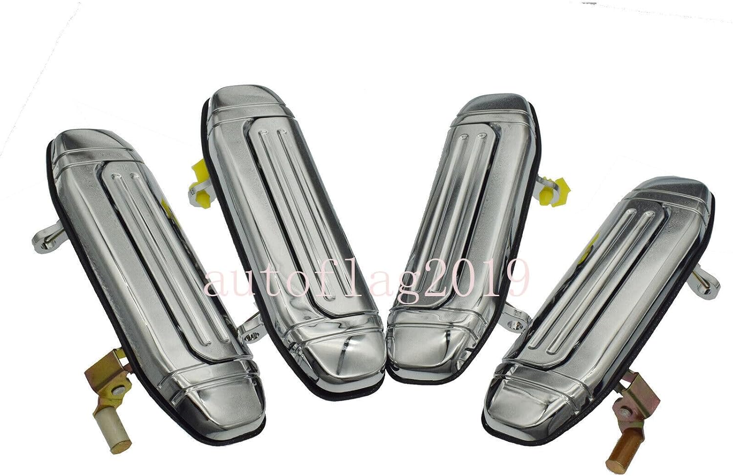 ya 2 8.15 Exterior Door Handle Chrome 4 Pieces for Mitsubishi Pajero Montero 1992-1998