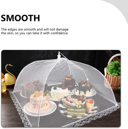 ya 14 9.20 baidi 3 Pcs Vegetable Cover Mesh Pool Party Plate Covers for Food Tent-1