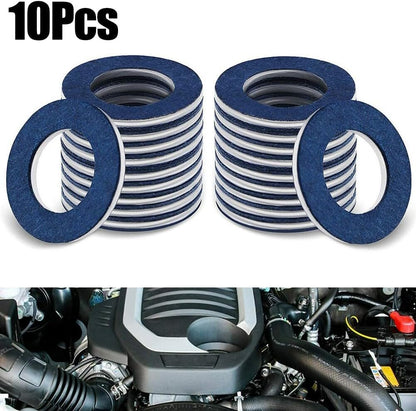 ya 12 10.8 baidi 10x Aluminum Oil Drain Plug Washer Gasket for for Lexus # 90430-12031