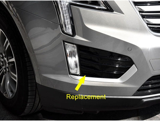 ya 4 8.14 2P Rear Bumper Fog Lamp Reflector Cover for Mitsubishi Outlander 2007-2013