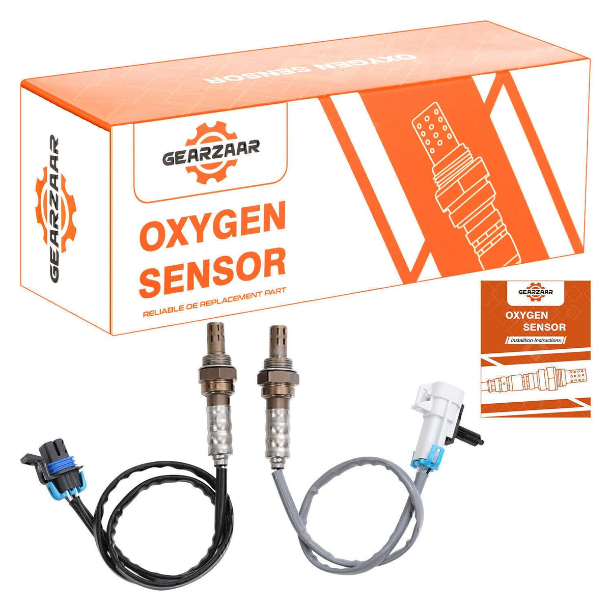 ya 12 10.8 baidi 2X Upstream & Downstream 02 O2 Oxygen Sensor for Chevy Cobalt HHR 2.2L 2.4L