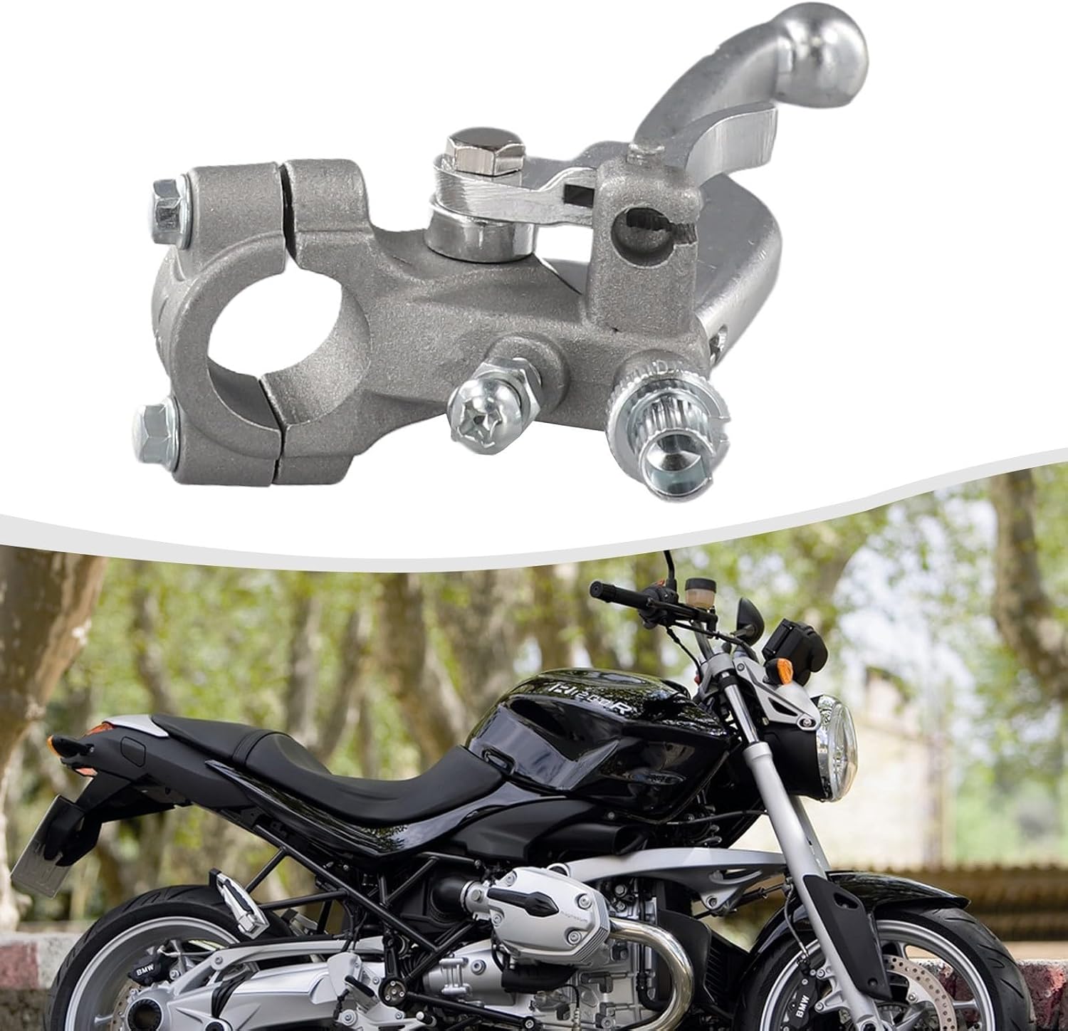 ya 6 8.24 baidi Silver Clutch Lever Pertch Bracket for CRF250R For CRF450R For 250X