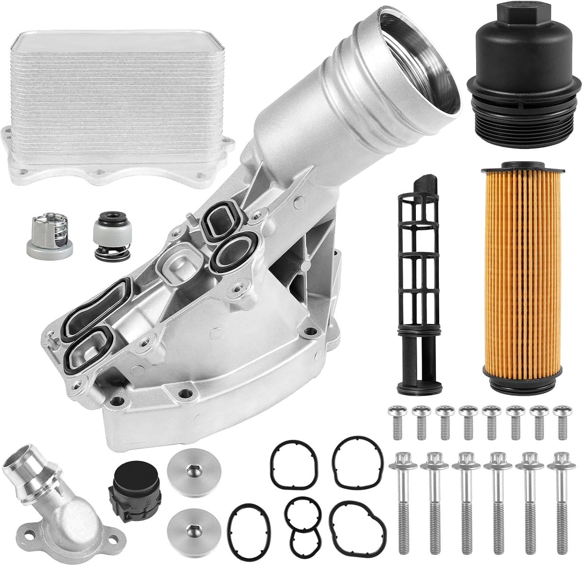 ya 12 10.8 baidi Aluminum oil filter assembly Engine Oil Cooler Housing for B58 3.0L Turbocharged