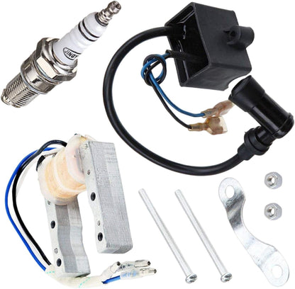 ya 6 8.24 baidi CDI ignition coil magnetic spark plug suitable for 49/66/80cc engine electric bicycle 
