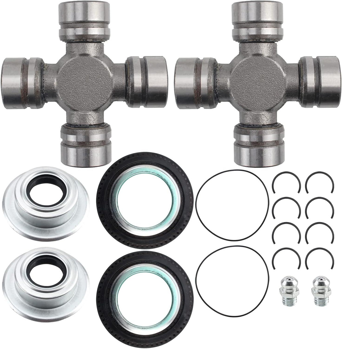 ya 4 8.8.2 Front Axle Seal and Greaseable U-Joint Kit for 05-14 for Ford F250 F350 Superduty USA