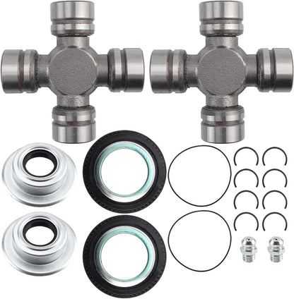 ya 4 8.8.2 Front Axle Seal and Greaseable U-Joint Kit for 05-14 for Ford F250 F350 Superduty USA