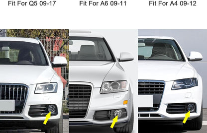 ya 4 8.14 A pair of front fog lamp assembly LH right grip suitable for Audi Q5 09-17/A4 09-12/A6 09-11