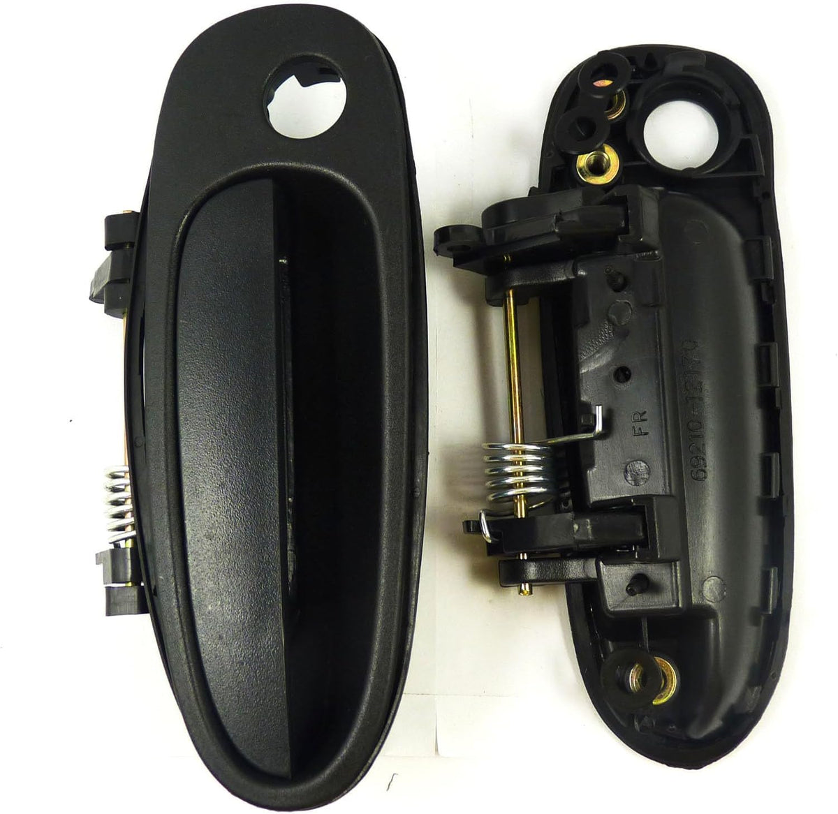 ya 10 9.16 baidi New Door Handle Black Exterior and Interior Kit 8 Pieces for Toyota for Corolla 1993-1997-