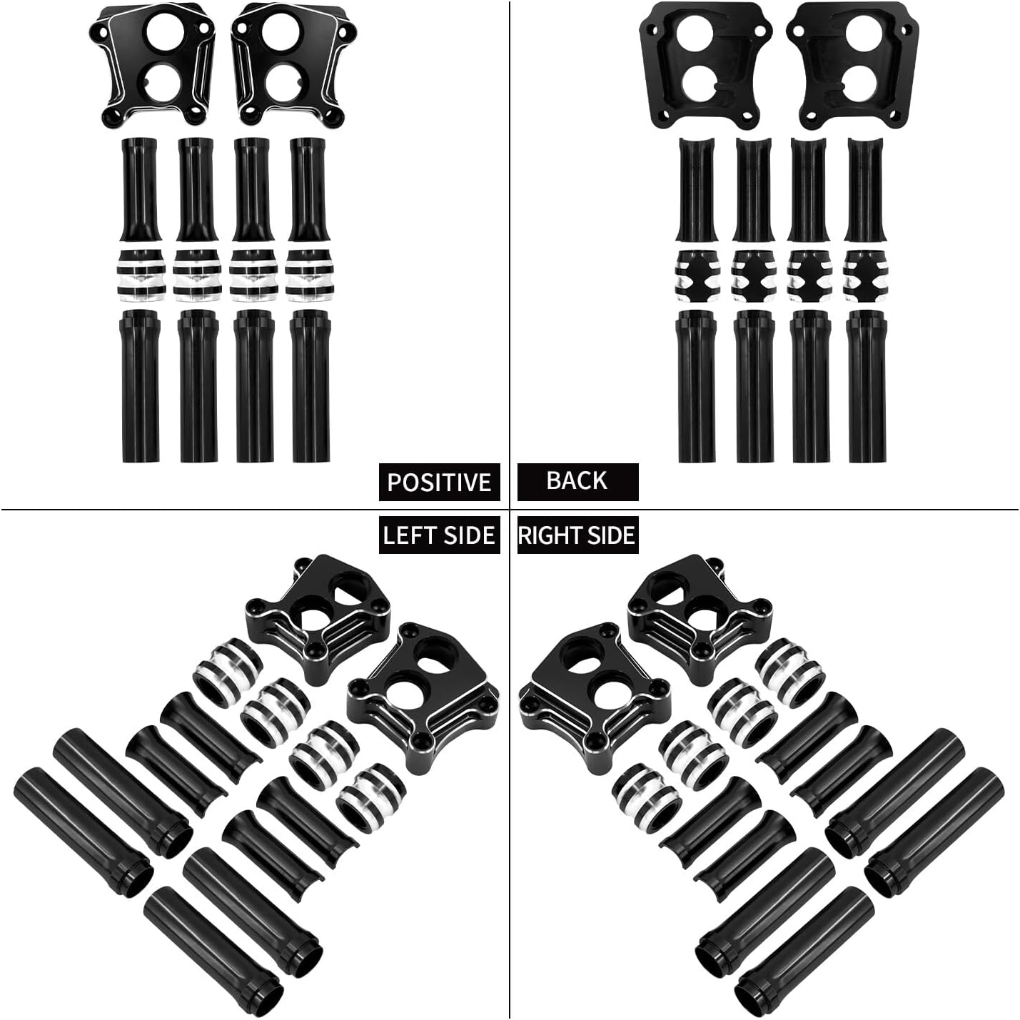 ya 7 8.24 baidi CNC Engine Pushrod Tube Lifter Tappet Block Cover for Harley Touring Twin Cam