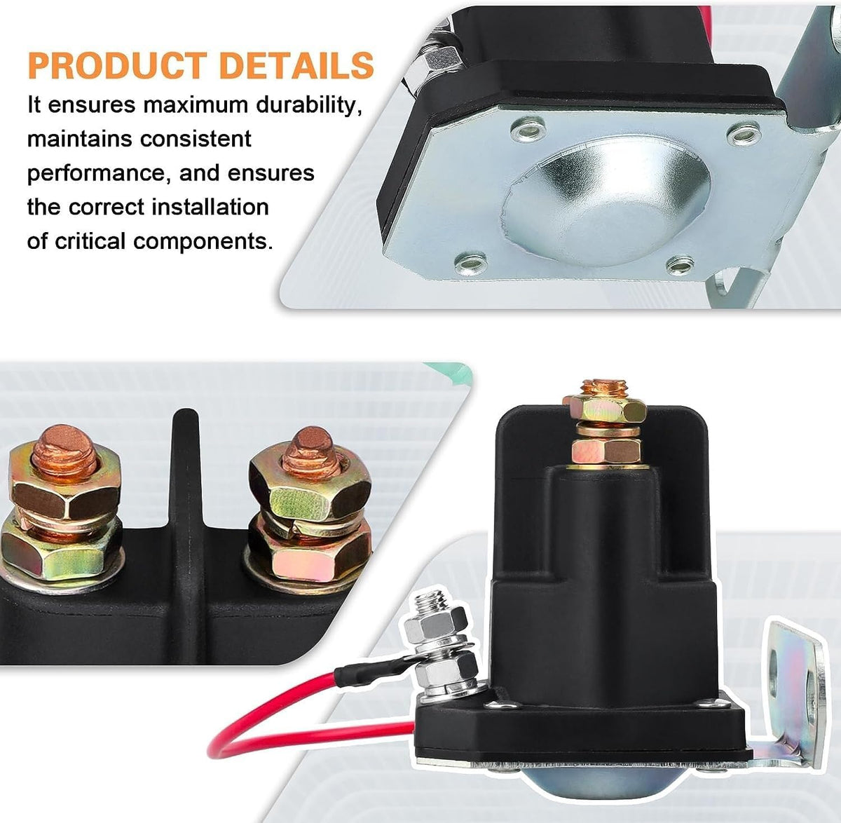 ya 23 10.7 baidi 3083211 Starter Solenoid Relay for Xplorer Big Boss Sc for Ram bler Xpress