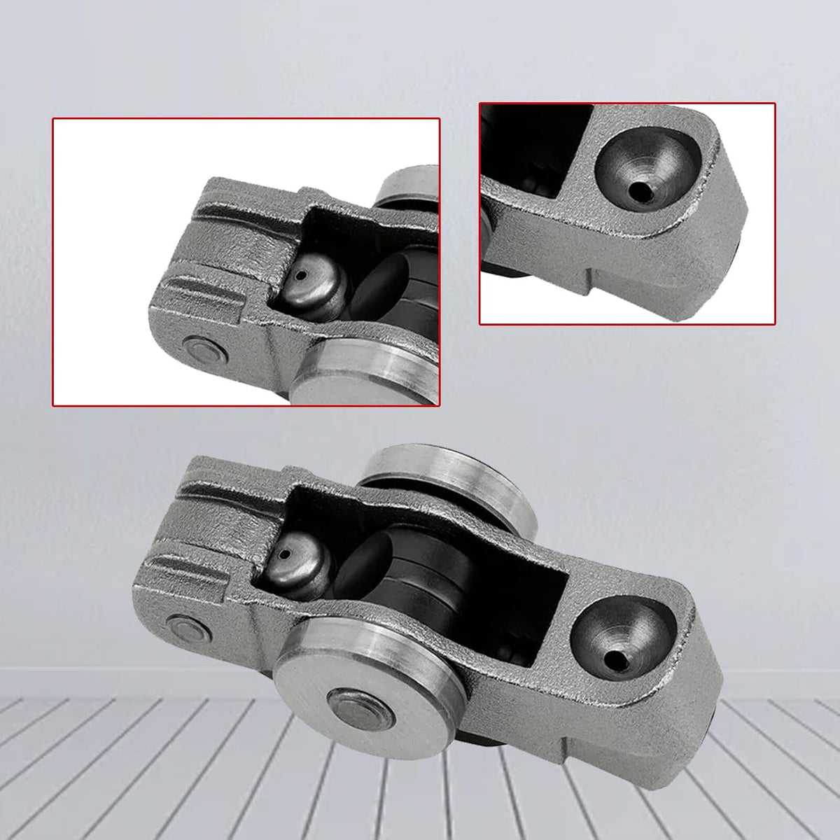 ya 4 8.14 6PCS Valve Rocker Arm Left Or Right 5047896AD for Grand Cherokee for Ram ProMasterW3