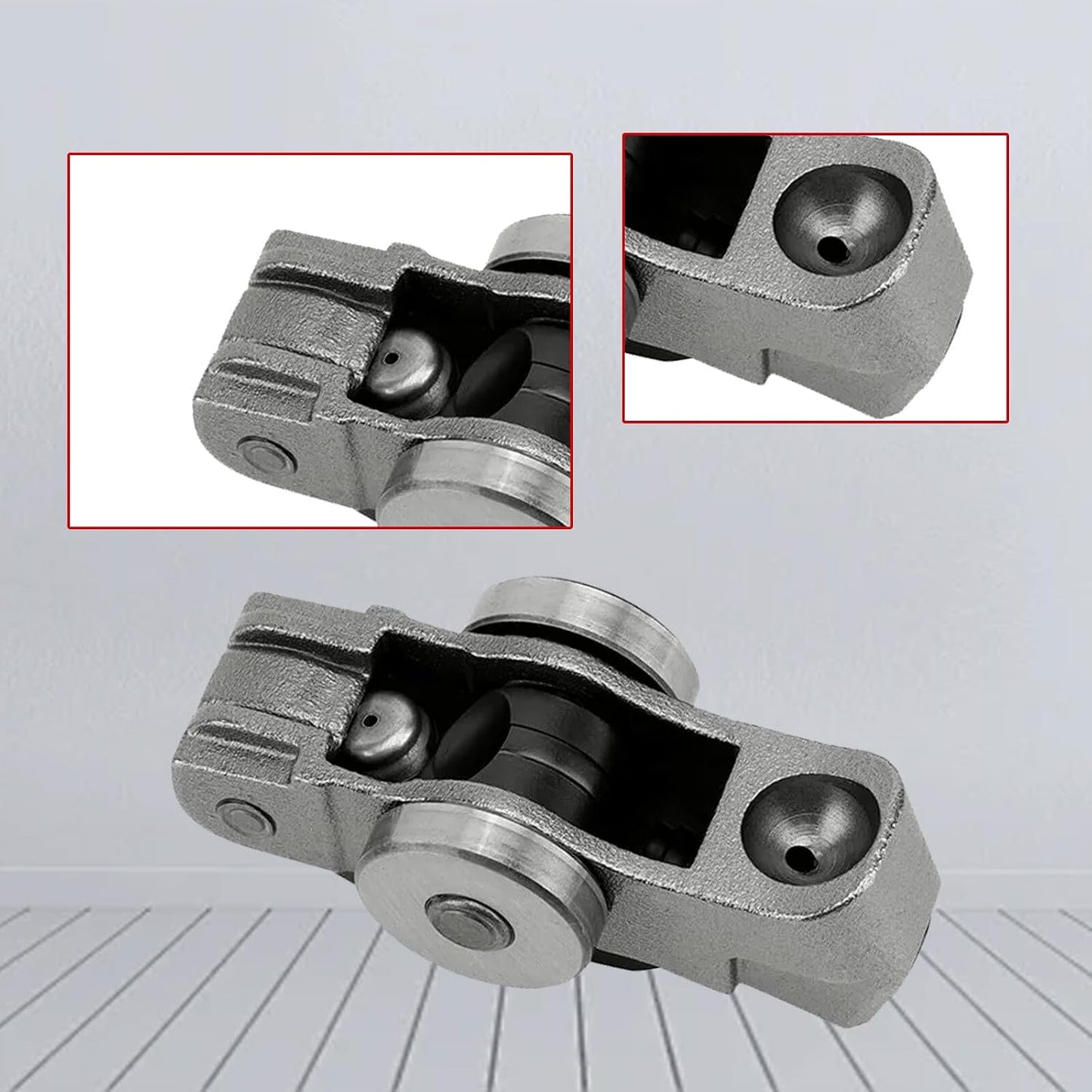 ya 4 8.24 baidi 6PCS Valve Rocker Arm Left Or Right 5047896AD for Grand Cherokee for Ram ProMasterW3