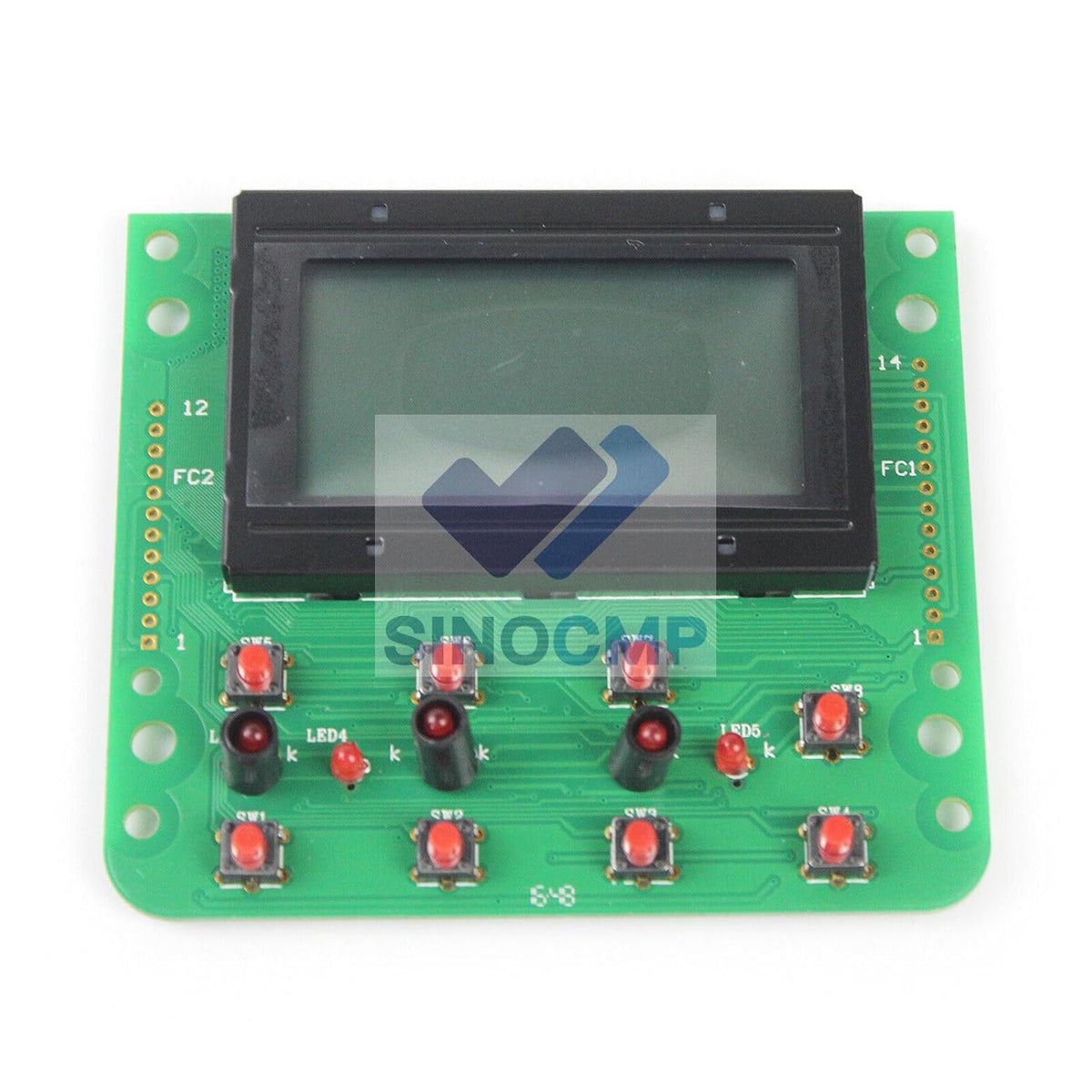 ya 16 10.20 baidi Excavator Monitor LCD Screen YY59S00003F2 for Kobelco SK200-6E SK230-6E SK250-6E