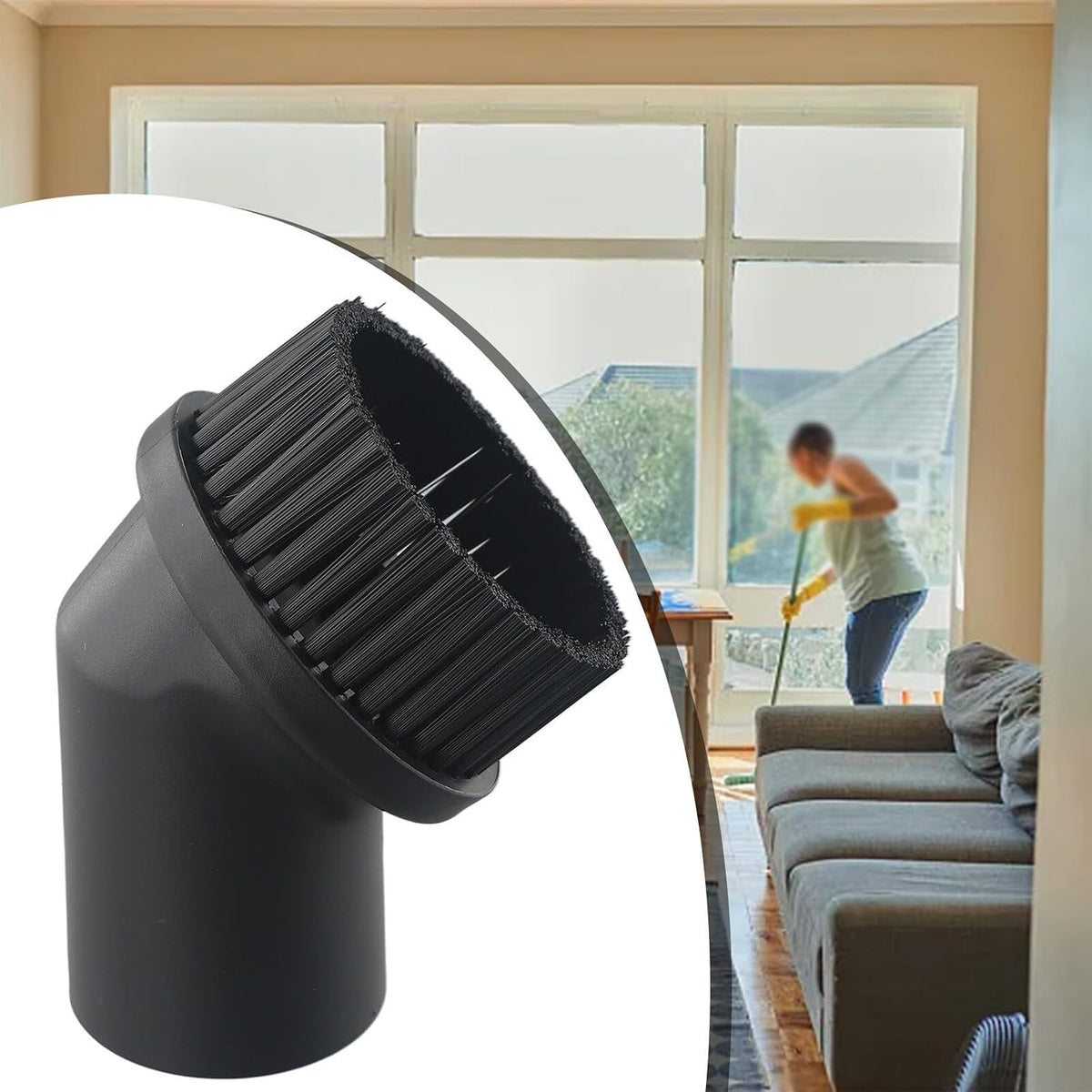 ya 26 10.21 baidi 44mm Dusting Brush Dust Tool Attachment For Vacuum Cleaner Round Brush Tip Pro