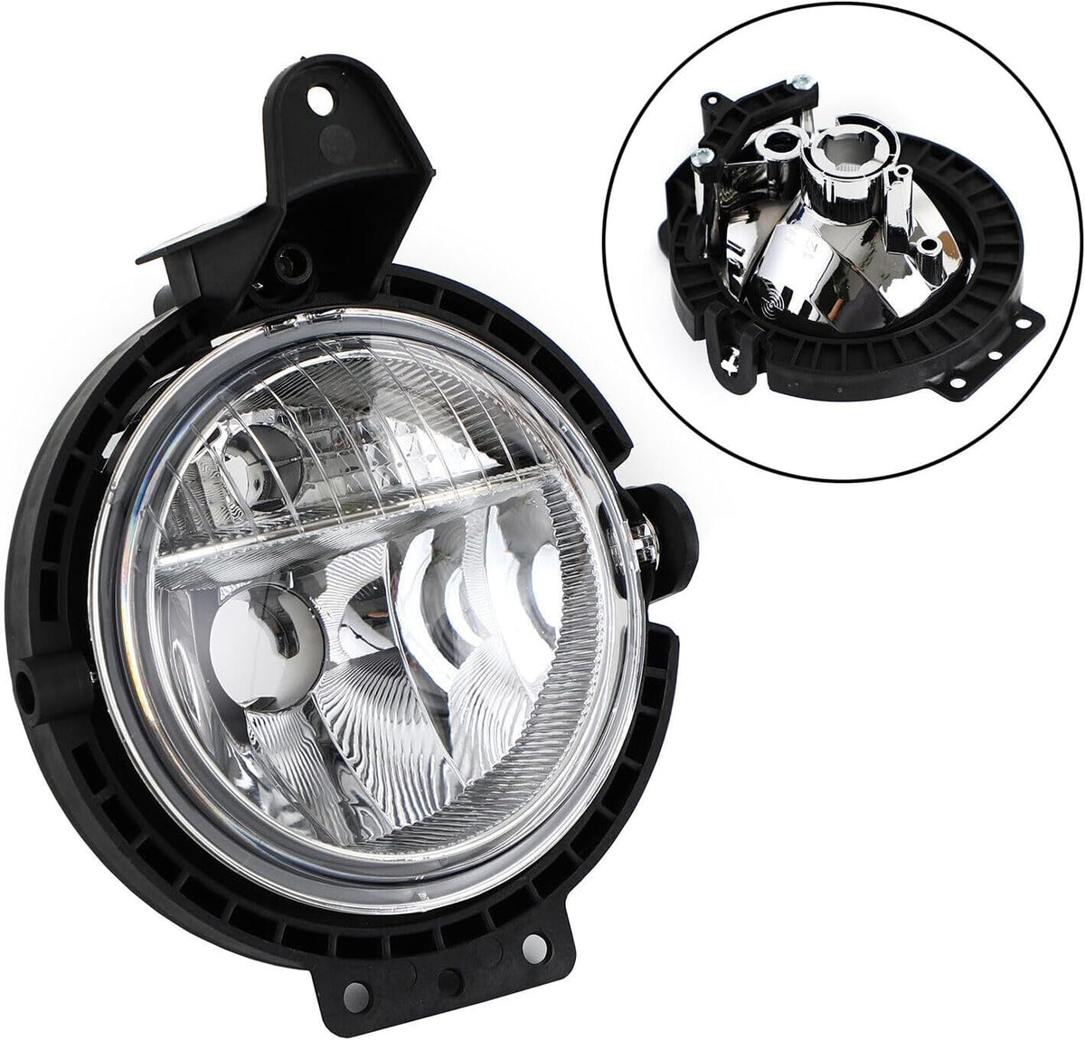 ya 10 9.16 zhengce Front Bumper Fog Light Lamps LH/RH for Mini Cooper R55 R56 R57 R58 R59 2007