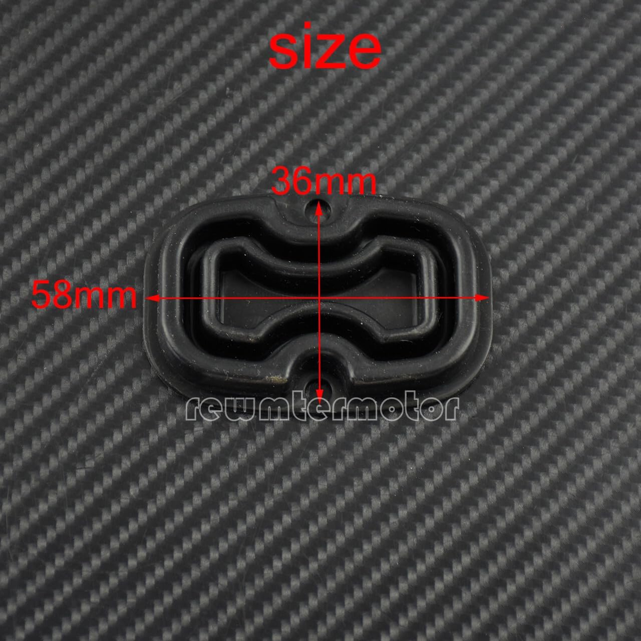 ya 6 8.24 baidi 1 pcs Rear Brake Master Cylinder Cover Gasket Rubber Fit for Harley FLHTCU 08-19