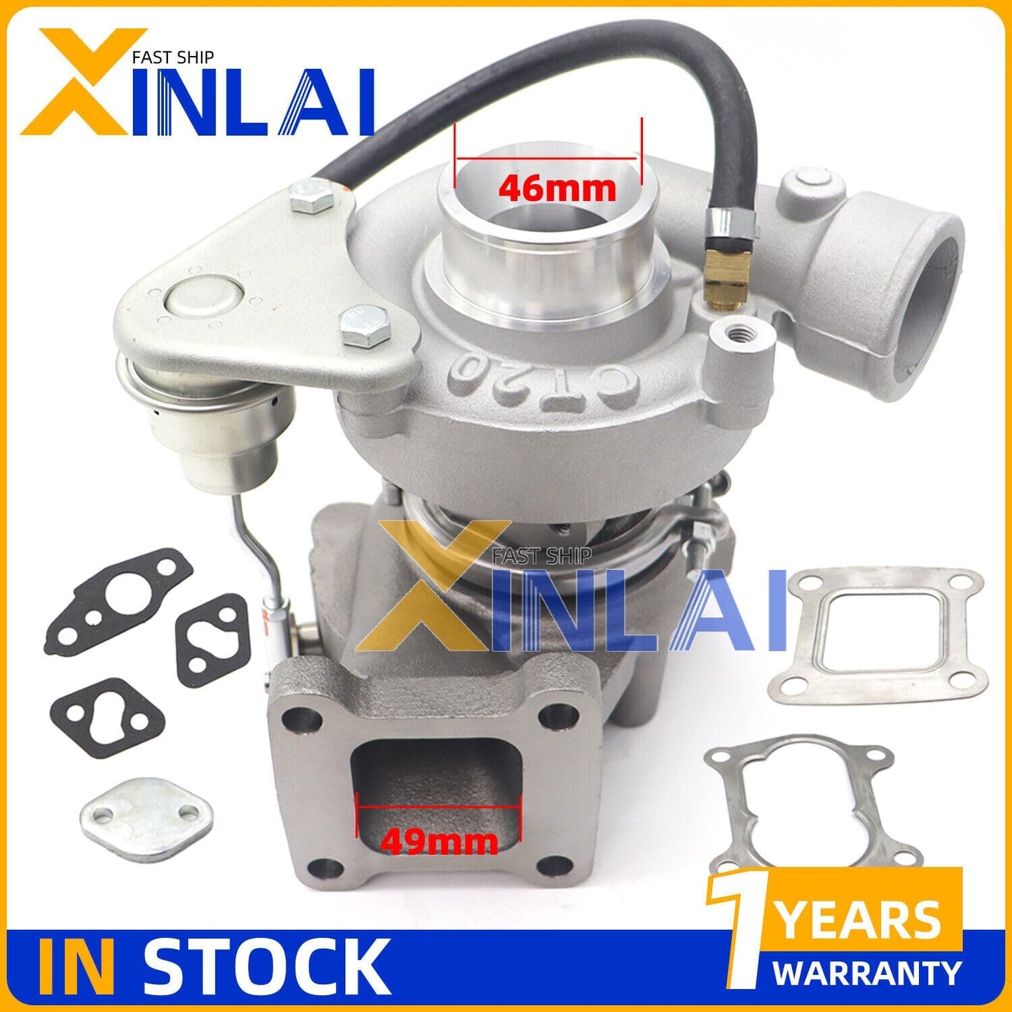 ya 4 8.24 baidi CT20 turbo for Charger for Toyota Landcruiser Hiace Hilux 2LT 2.4L 17201-54060