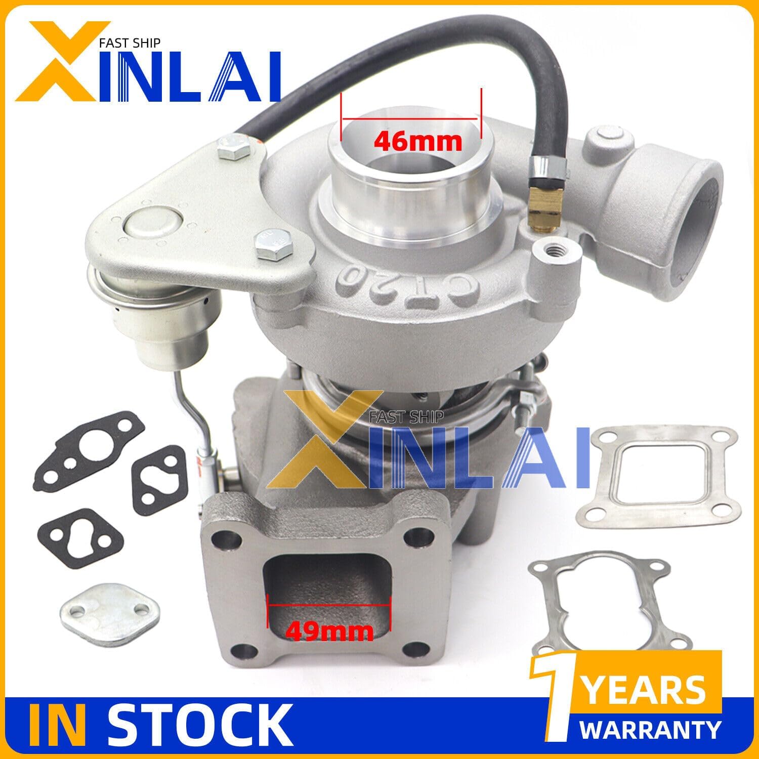 ya 4 8.24 baidi CT20 turbo for Charger for Toyota Landcruiser Hiace Hilux 2LT 2.4L 17201-54060