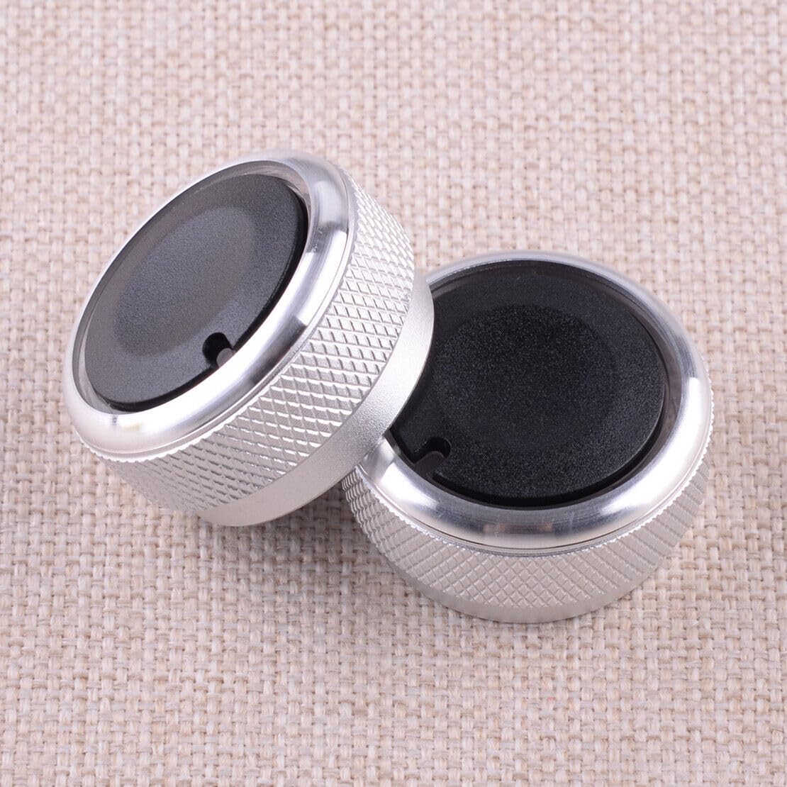 ya 6 8.14 Switch Knob Heater Control Button Air Conditioner Protective Cover Fits for Toyota Tacoma Vios 2002-14