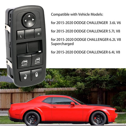 ya 5 8.10 Front Left Master Power Window Switch 68183752AB Fits 2015-2017 for Dodge for Challenger