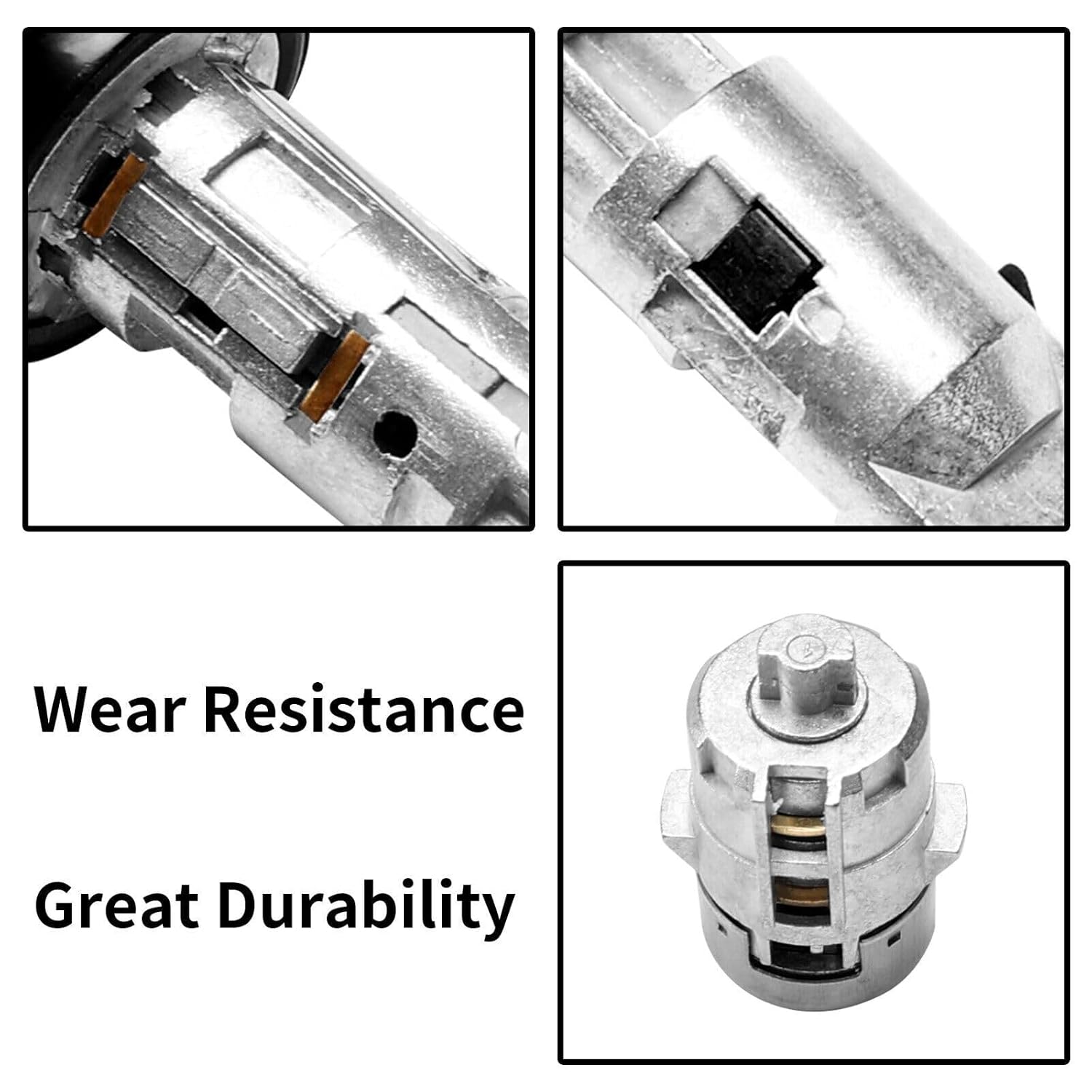 ya 6 8.24 baidi Ignition Switch Door Lock Cylinder 2 Keys for Chevy Tahoe Silverado GMC Sierra