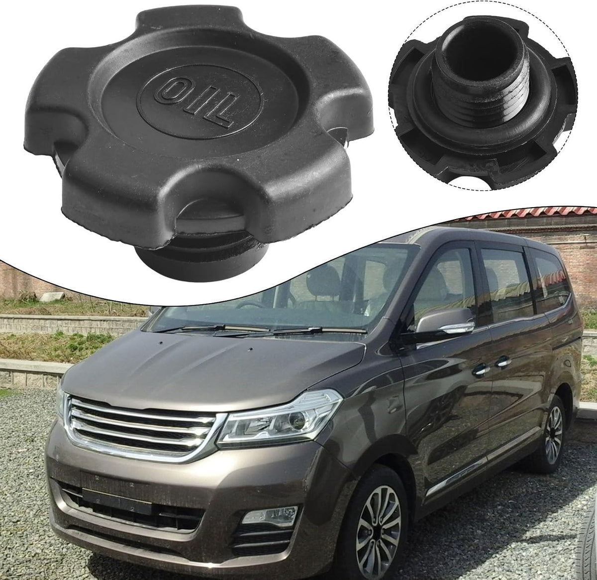ya 12 10.8 baidi for for Nissan Patrol GU Patrol Oil Cap TB42 Oil Cap Materials
