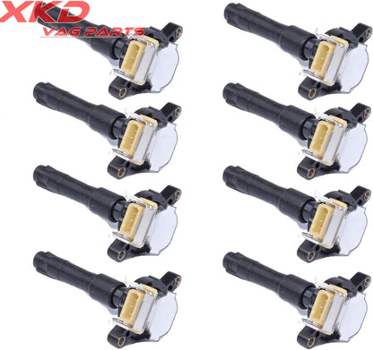 ya 9 10.24 8-piece ignition coil kit for BMW E36 E38 E39 E46 740i 325i 330i X5 12131748018-