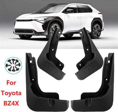 ya 4 8.10 4X for Toyota BZ4X Splash Guards Mudguards Mudflaps Mud Guards Fender 2022-2024