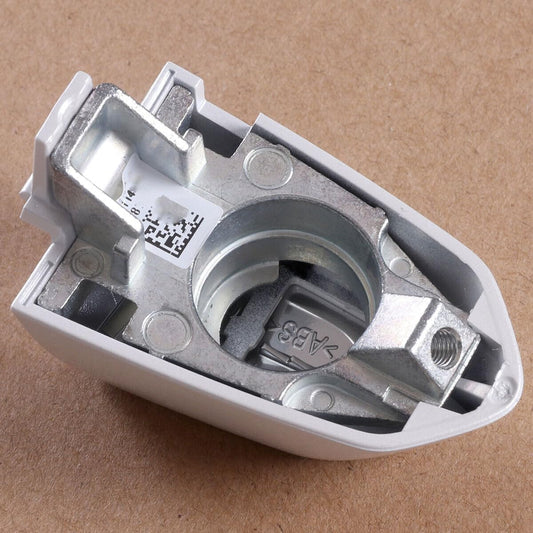 ya 2 8.15 for Cadillac ATS XTS CTS CT6 White Front Left Door Lock Cylinder Bezel Cover Left Side of the Front Door