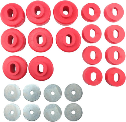 ya 2 8.15 Body Cab Mount Bushing Kit For 1999-2014 for Chevy for Silverado & Sierra 2WD/4WD 7-141
