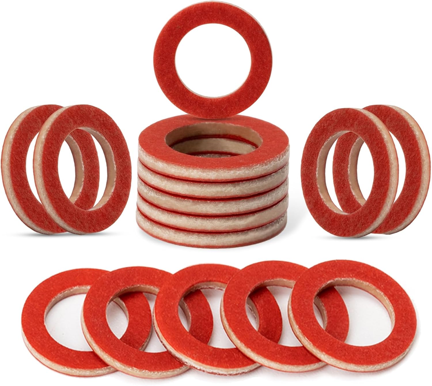 ya 2 8.15 for Yamaha Lower Unit Oil Drain Gasket 20pack Replaces 90430-08020 & 90430-08003