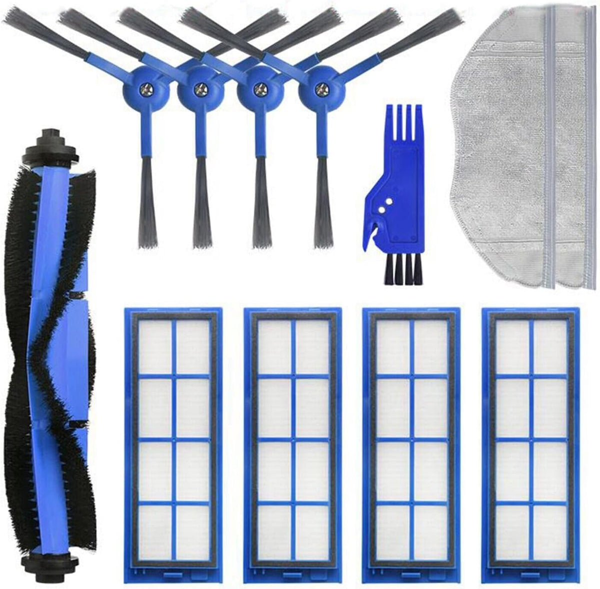 ya 26 10.21 baidi Side brushes, filters, roller brushes, and sweeper kit for the Eufy RoboVac L70 sweeper.