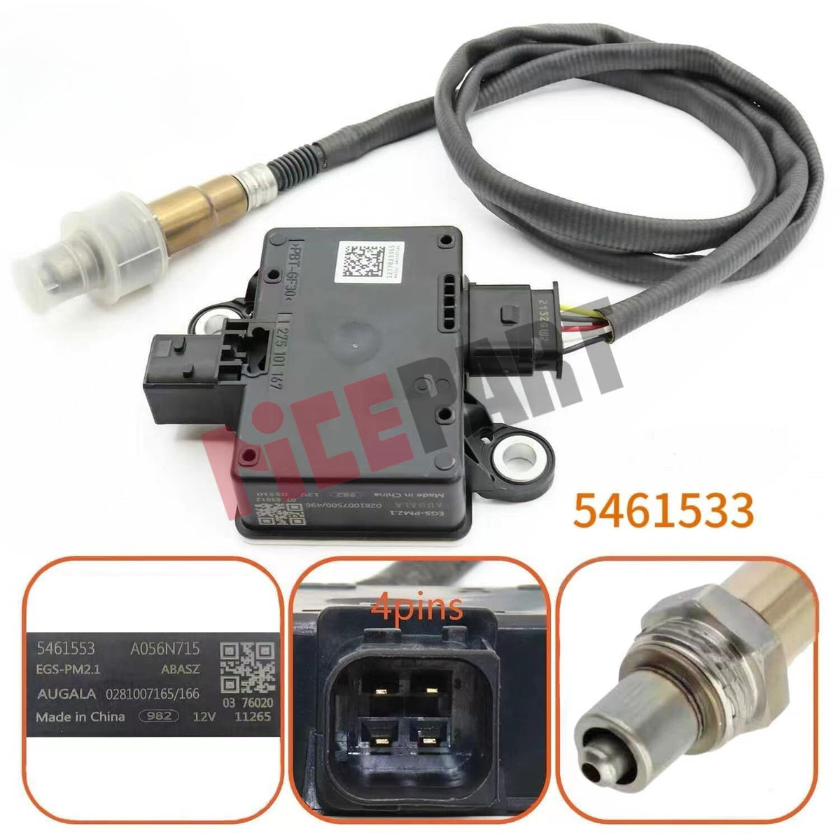 ya 9 10.24 Compatible particulate Matter Sensor 5461552 4384376 4359574 5461553 A0111531328