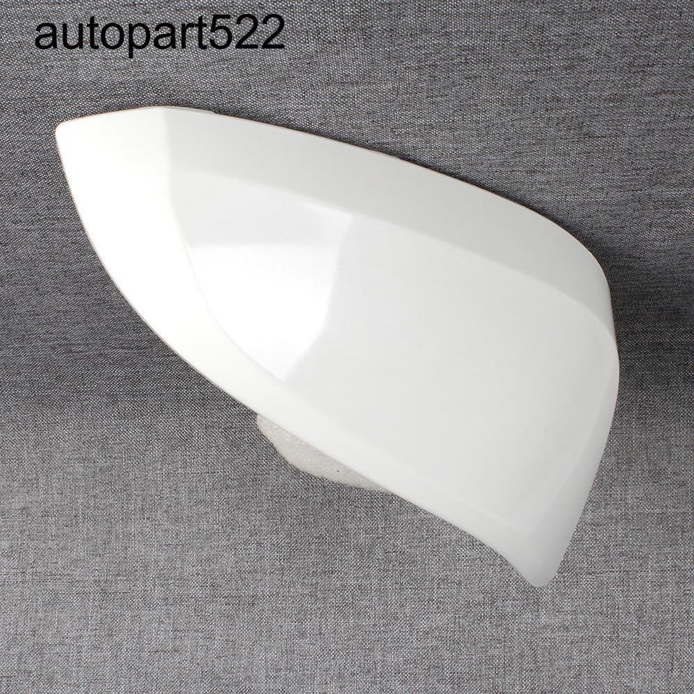 ya 11 9.14 baidiLeft Side Mirror Protective Cover for Toyota for 4Runner / for RAV4 Pearl White Shell