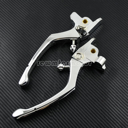 ya 11 9.14 baidiChrome Brake Clutch Lever Fit for Harley Touring Road Glide 2017-2020 Trike 2019