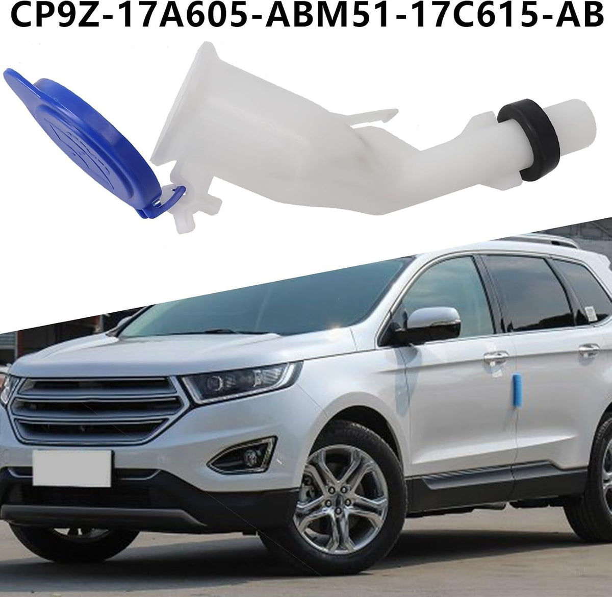ya 23 10.7 baidi Windshield Washer Fluid Reservoir Filler Tube/For for Ford Focus 12-17,CP9Z-17A605-Aa