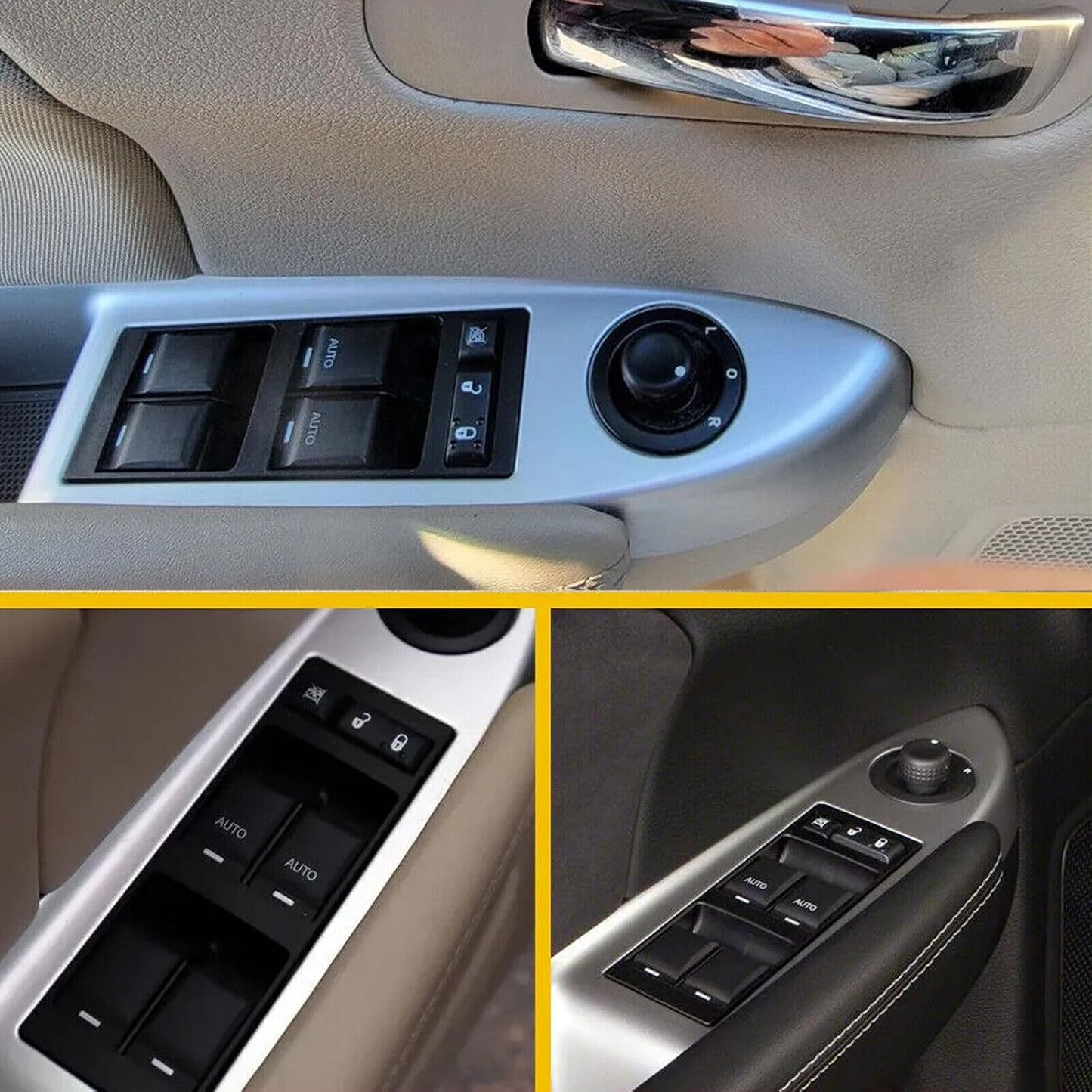 ya 6 8.24 baidi Left Driver Side Master Power Window Switch Fits for Chrysler for Dodge for Jeep 4602781AA